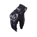 Windproof and thermal protective gloves, M size, black color